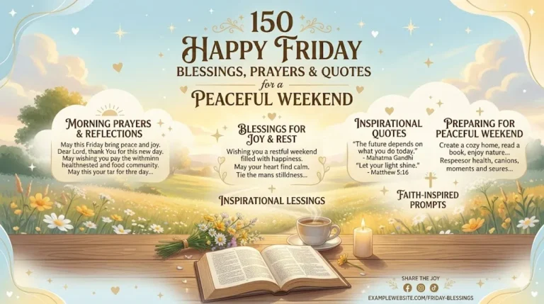150 Happy Friday Blessings