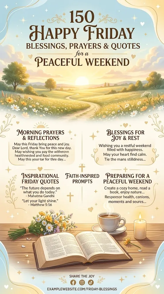 150 Happy Friday Blessings