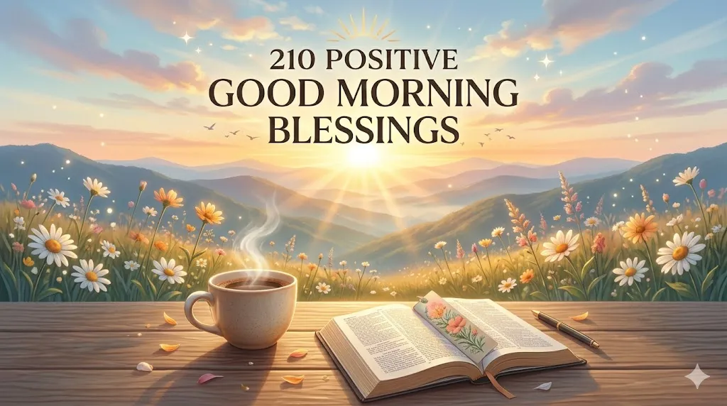 210 Positive Good Morning Blessings