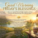Good Morning Friday Blessings