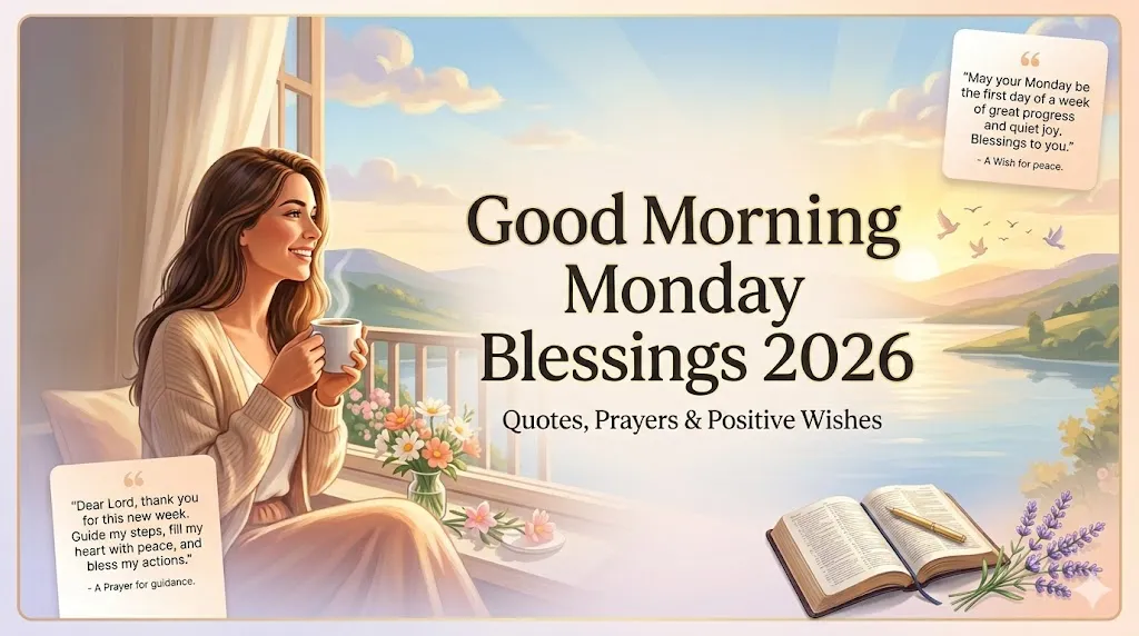 Good Morning Monday Blessings