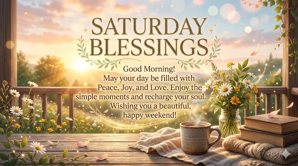 Saturday Blessings