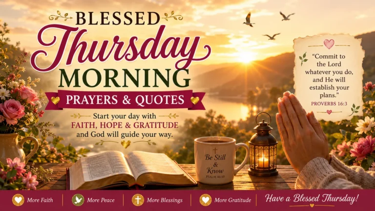 blessed Thursday Morning-prayers Quotes