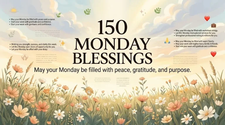 150 Monday Blessings