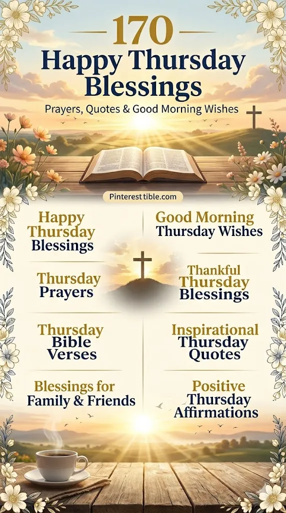 170 Happy Thursday Blessings