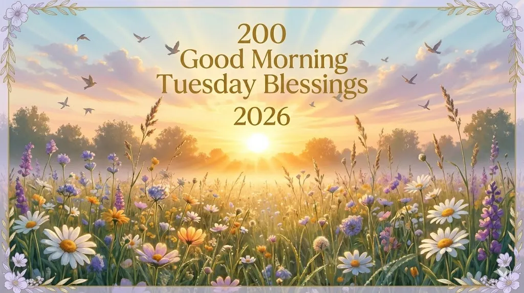200 Good Morning Tuesday Blessings
