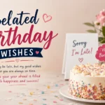 Belated Birthday Wishes