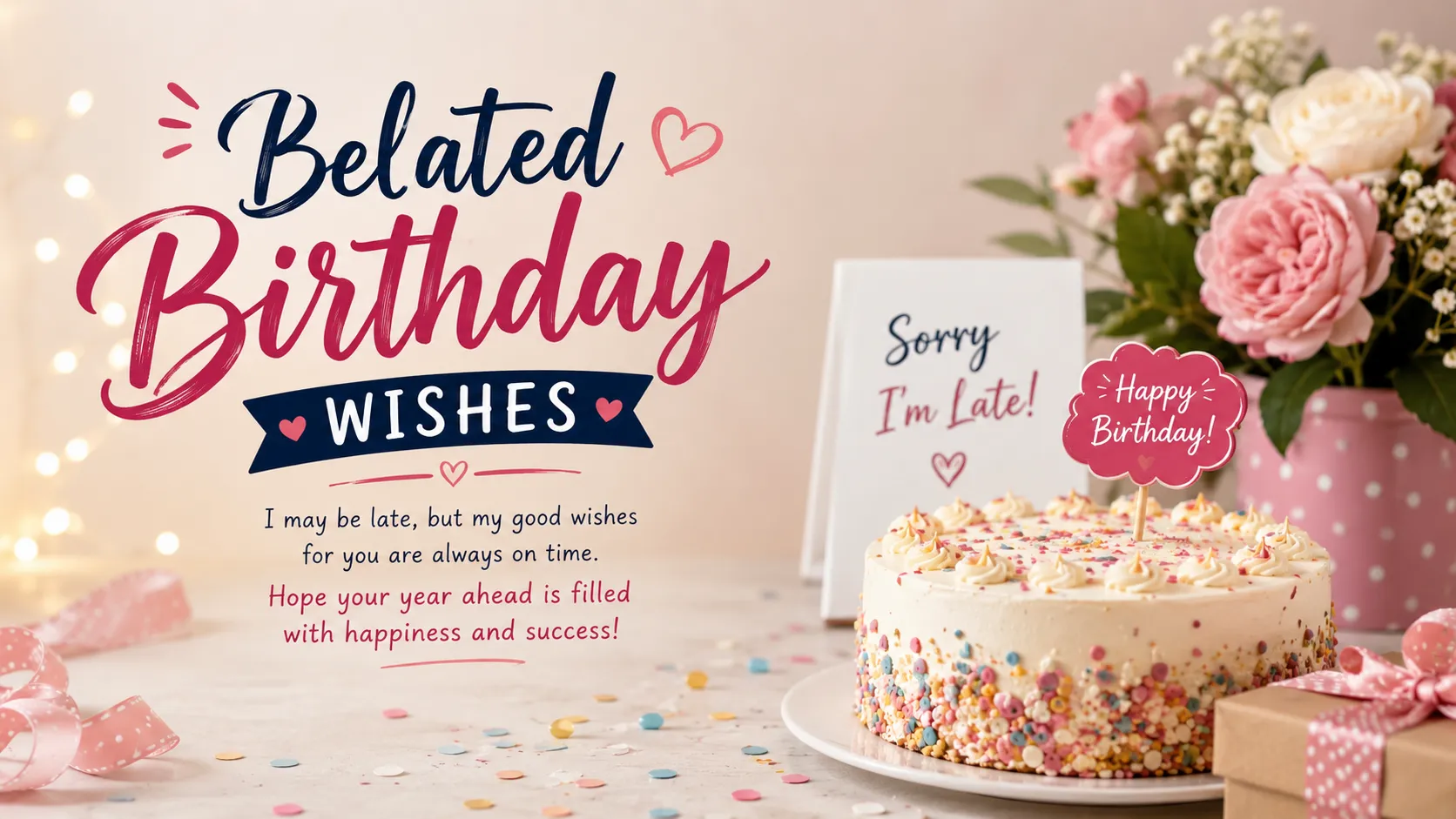 Belated Birthday Wishes