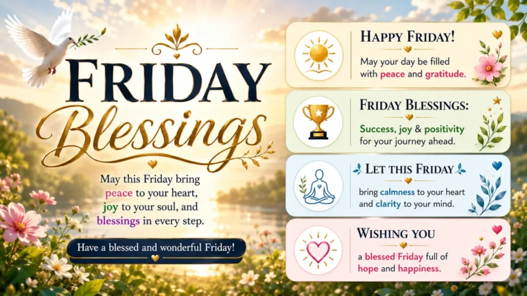 Friday Blessings