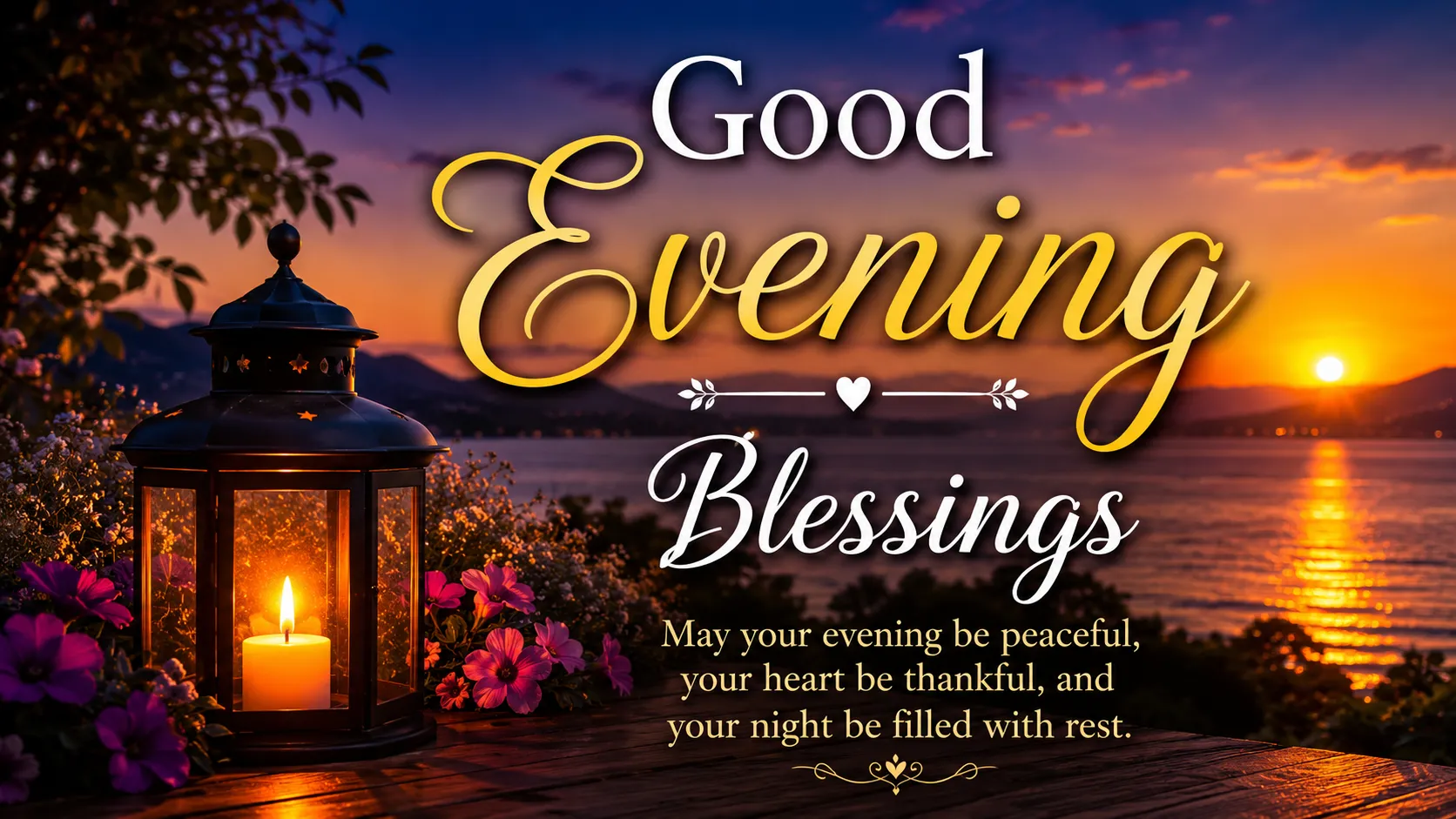 Good Evening Blessings