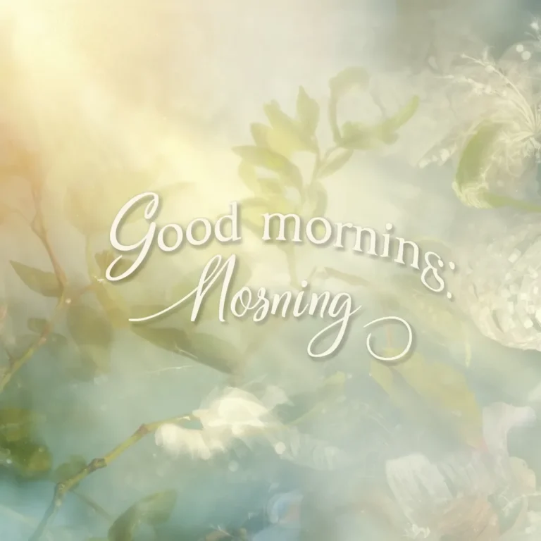Good Morning Blessings