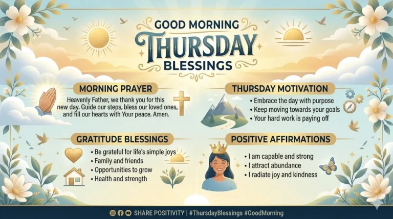 Good Morning Thursday Blessings