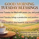 Good Morning Tuesday Blessings