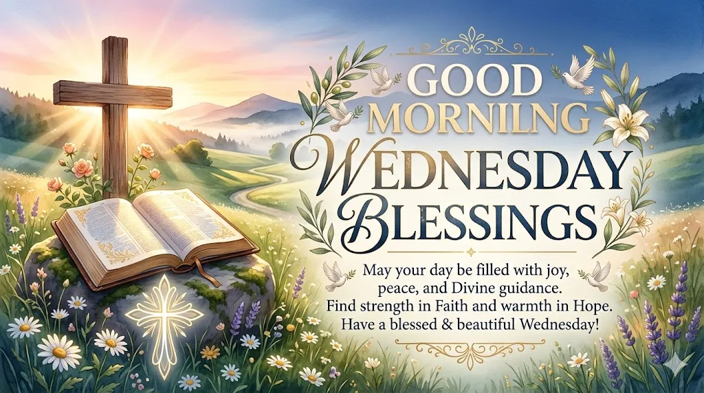 Good Morning Wednesday Blessings