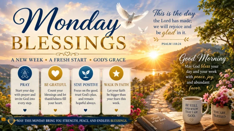 Monday Blessings