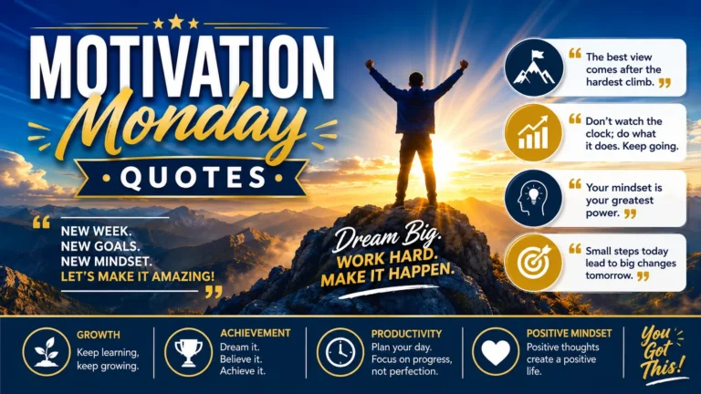 Motivation Monday Quotes