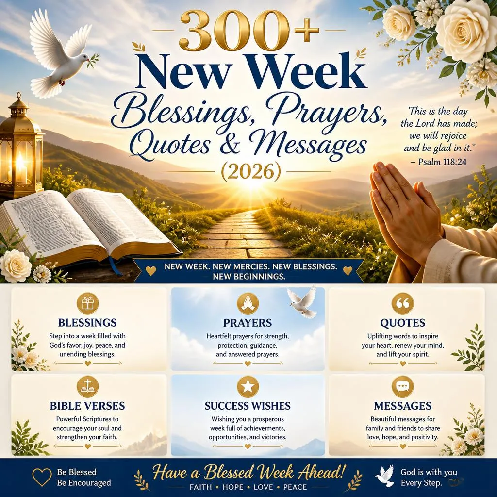 New Week Blessings