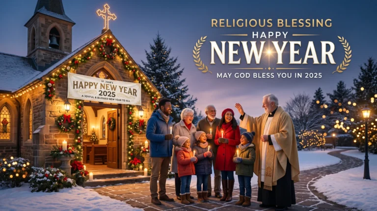 Religious Blessing Happy New Year