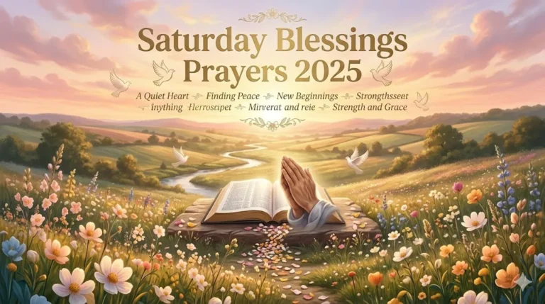 Saturday Blessings Prayers 2025