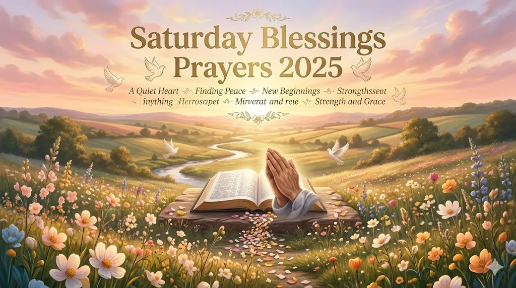 Saturday Blessings Prayers 2025