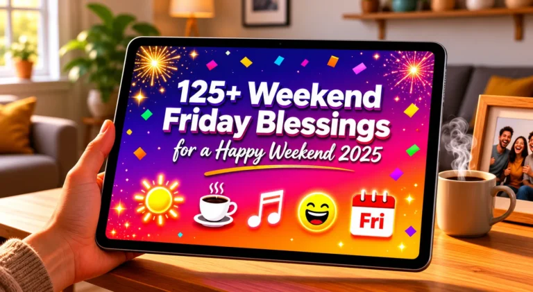 Weekend Friday Blessings