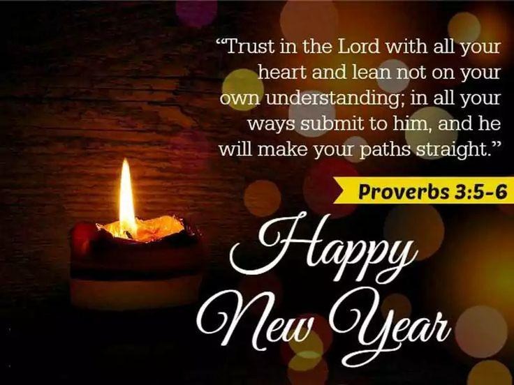 Religious Blessing Happy New Year 2026 infographic featuring Christian prayers, Bible verses, faith-filled blessings, golden sunrise, cross, and inspirational New Year wishes.